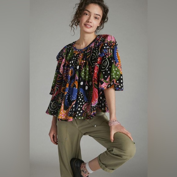 FARM Rio Multicolor Patterned Top - Picture 2 of 12